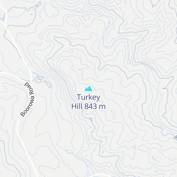 Map of Turkey Hill