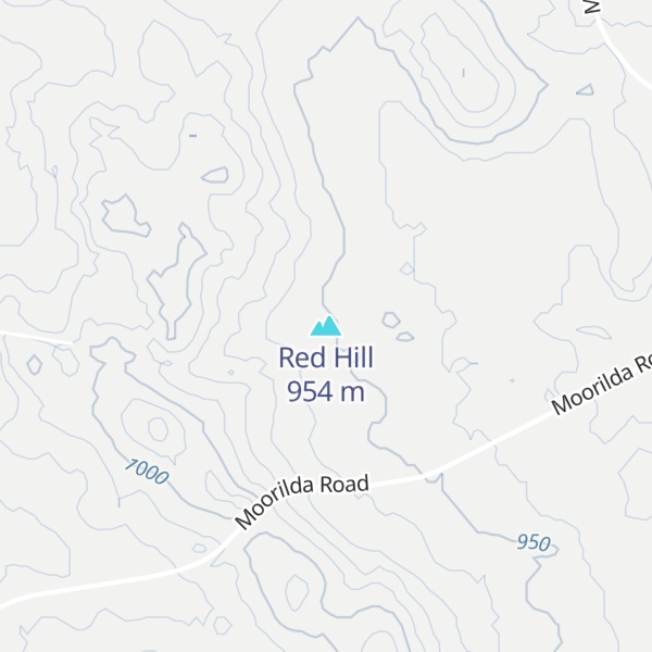 Map of Red Hill