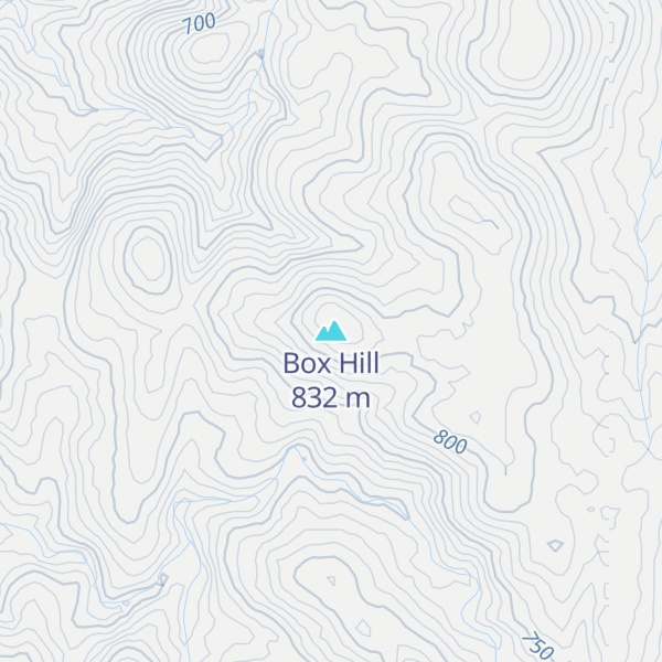 Map of Box Hill