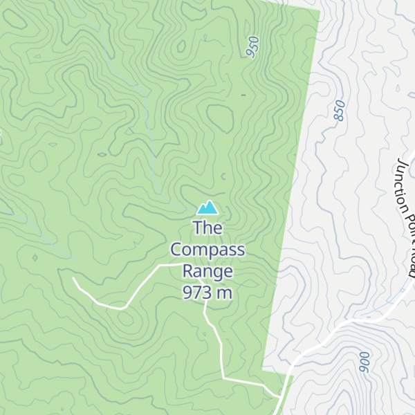 Map of The Compass Range