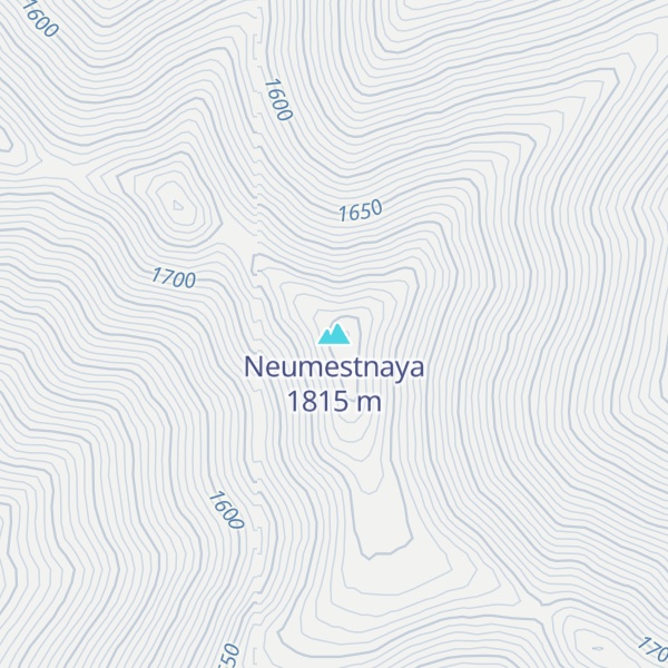 Map of Neumestnaya