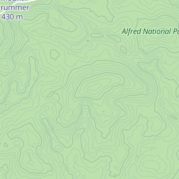 Map of Mount King