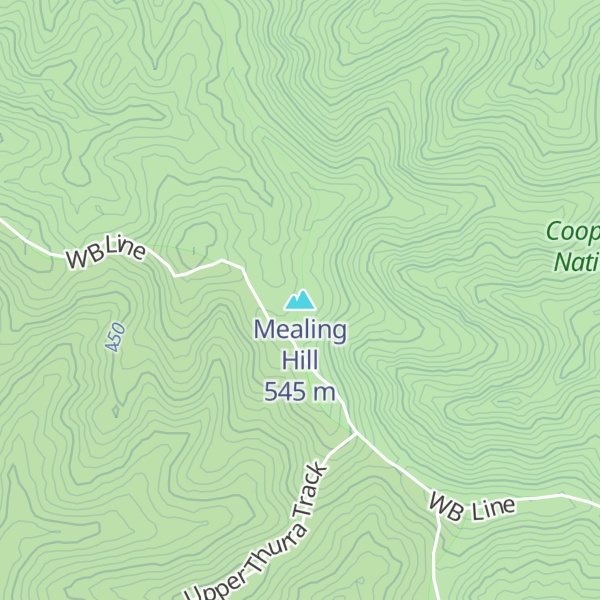 Map of Mealing Hill