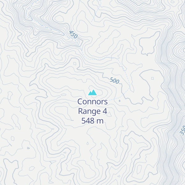 Map of Connors Range 4