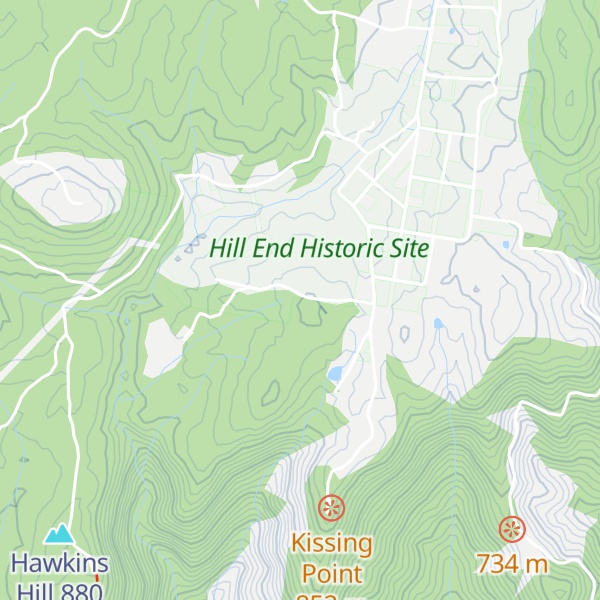 Map of Prince Alfred Hill