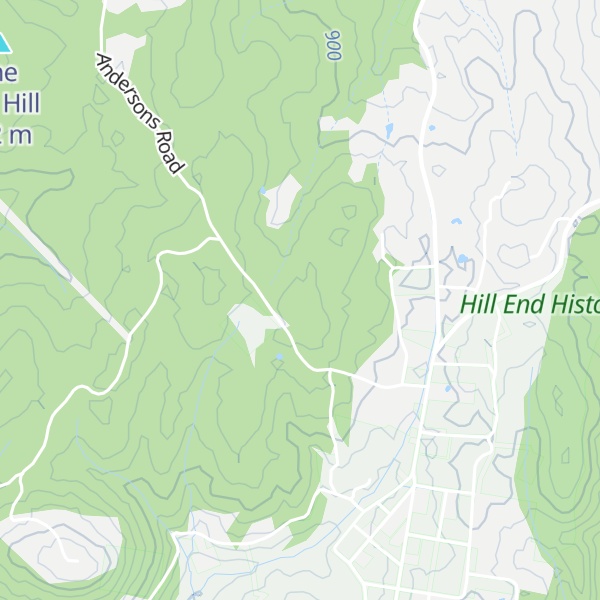 Map of Red Hill