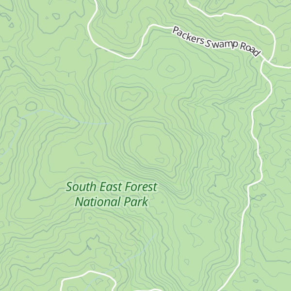 Map of Bull Mountain