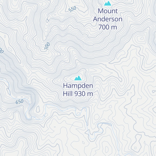 Map of Hampden Hill