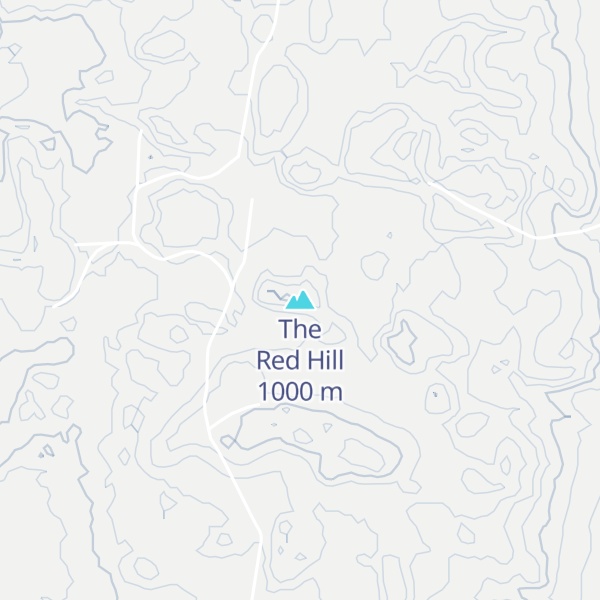 Map of The Red Hill