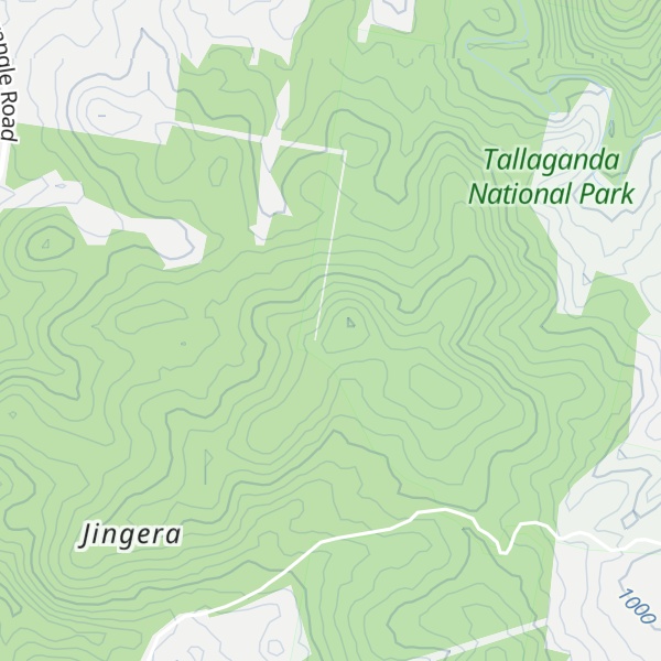 Map of Jinjera Hill