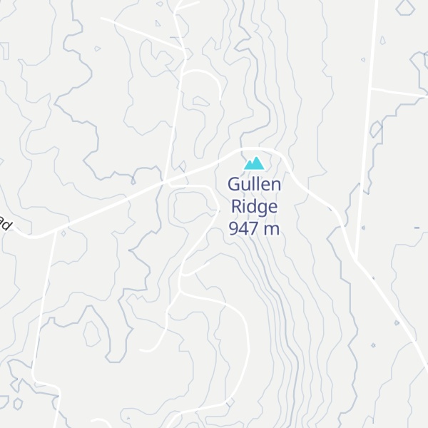 Map of The Gullen Range