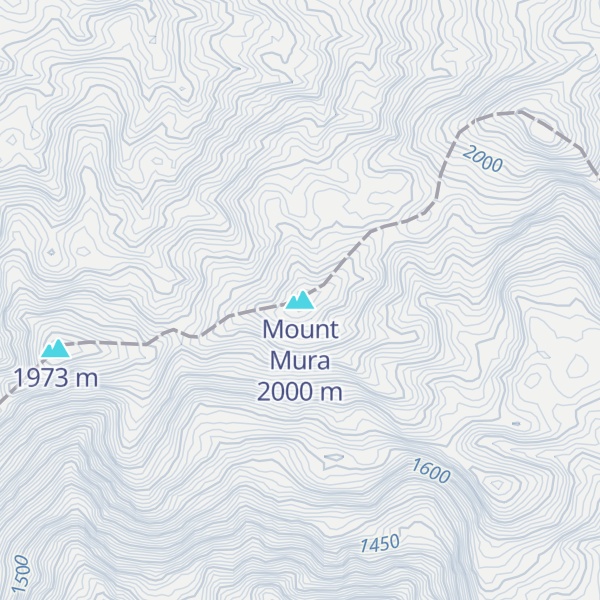 Map of Mount Mura