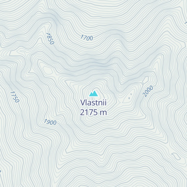 Map of Vlastnii