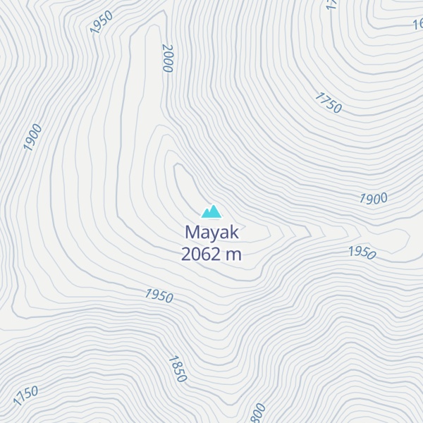 Map of Mayak