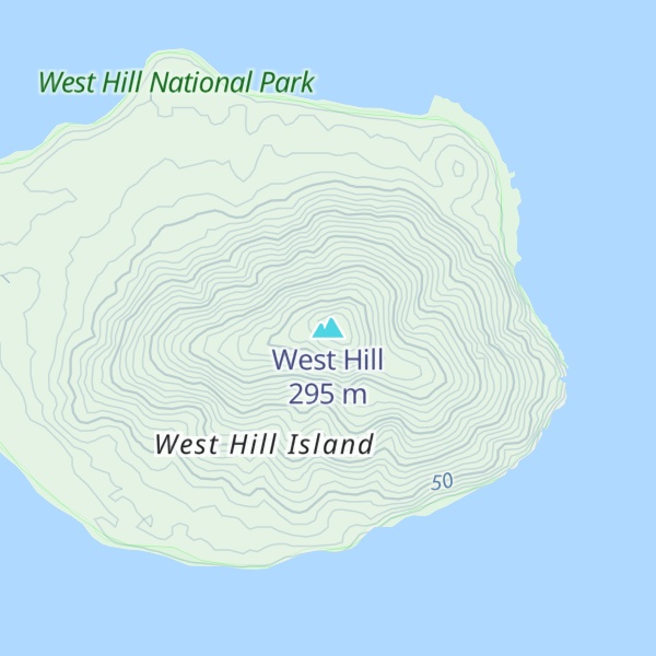 Map of West Hill