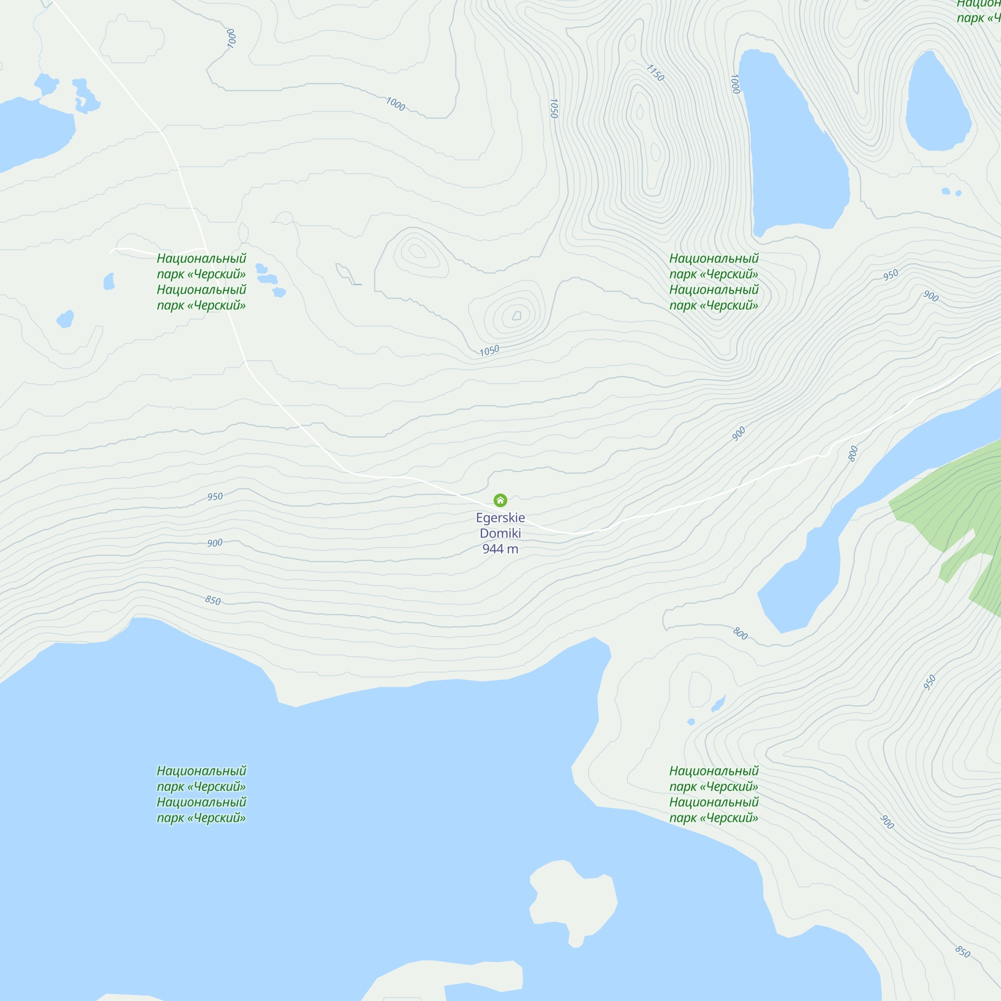 Egerskie Domiki map