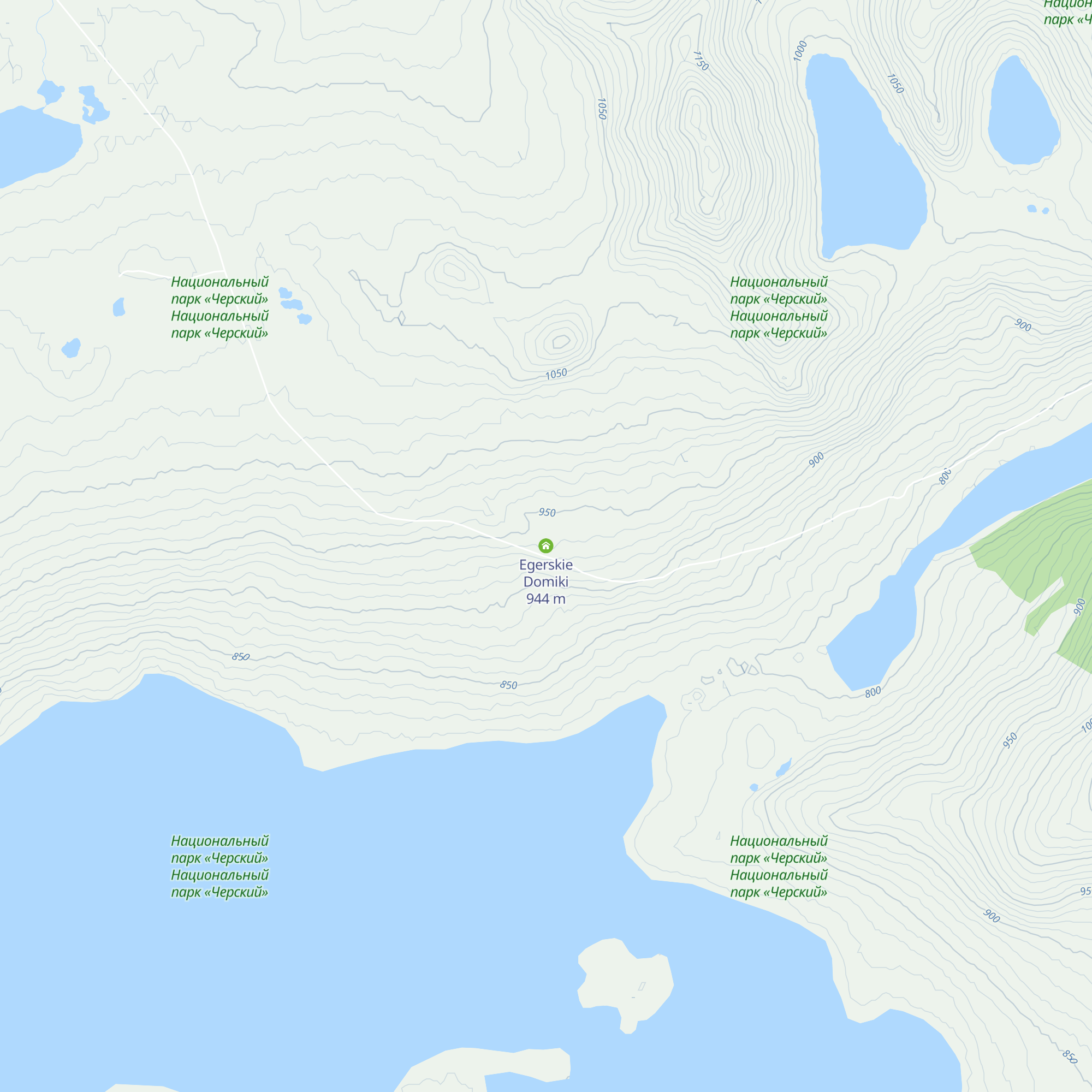 Egerskie Domiki map