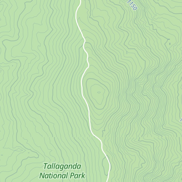 Map of Cowangerong