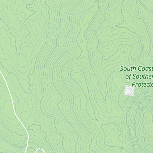 Map of Bald Peak