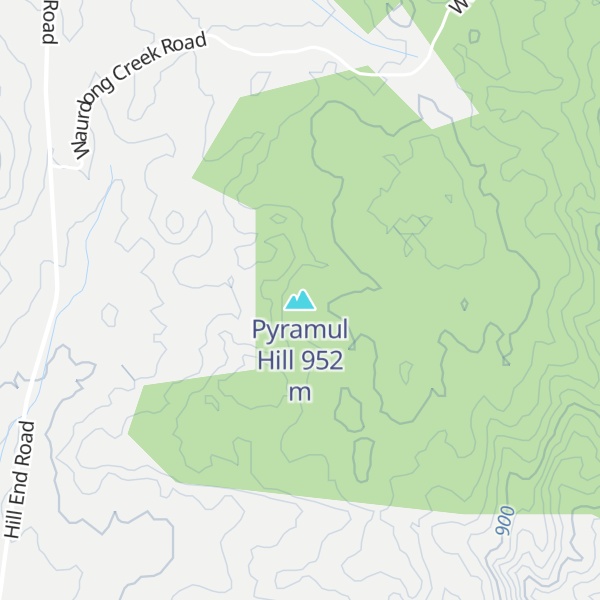 Map of Pyramul Hill