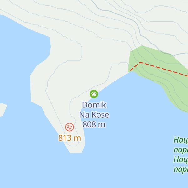 Map of Domik Na Kose