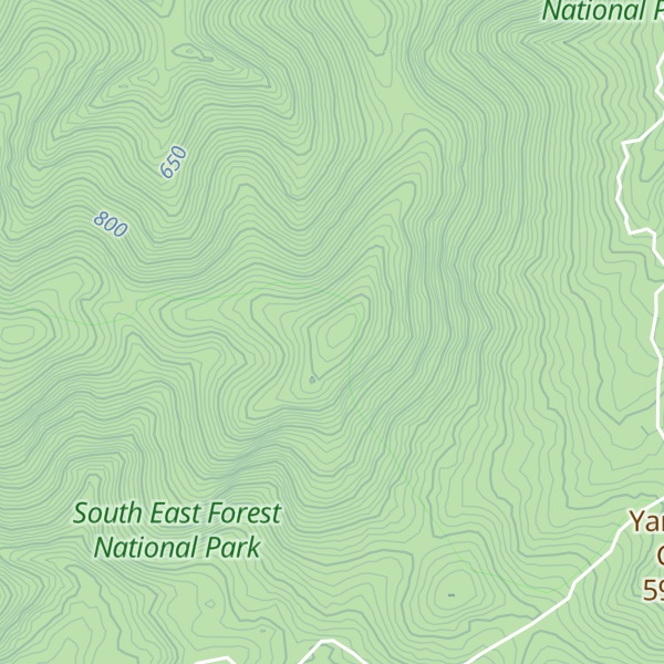 Map of Indian Head Mountain
