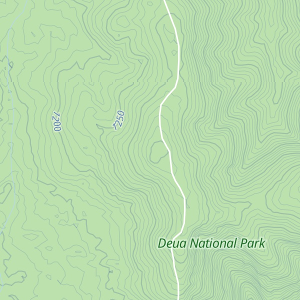 Map of Big Badja Hill
