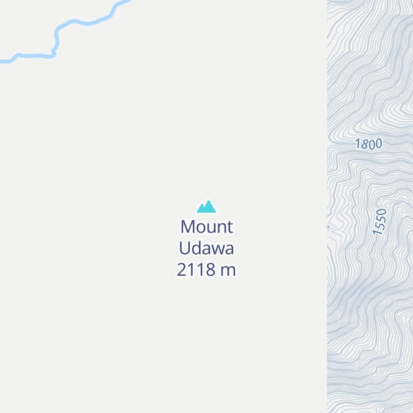 Map of Mount Udawa
