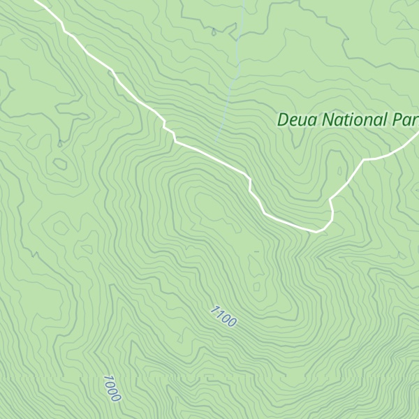 Map of Euranbene Mountain