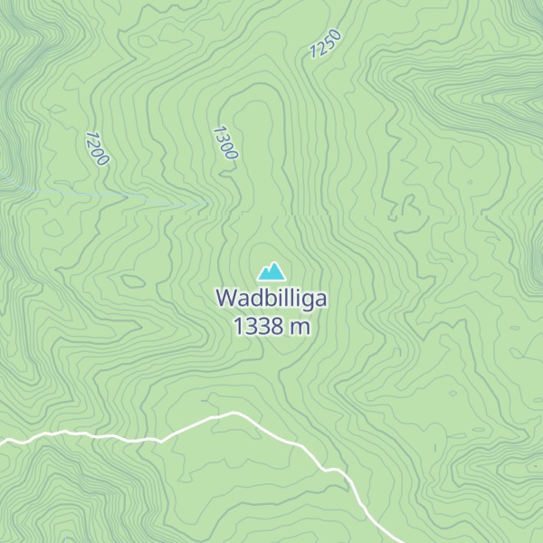 Map of Wadbilliga
