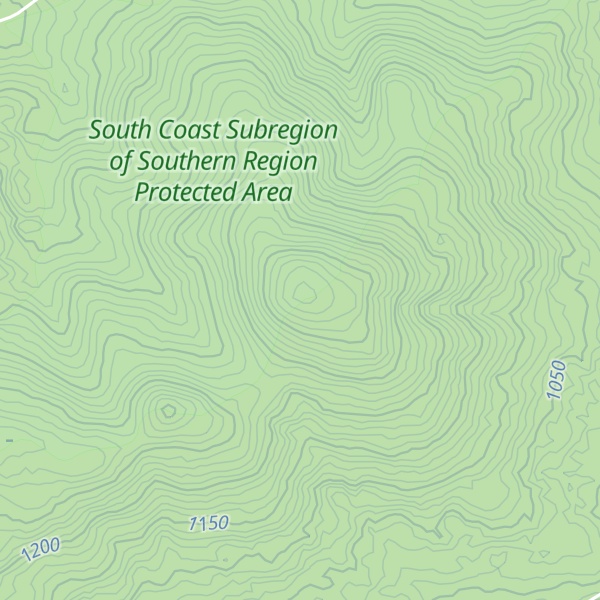 Map of Mount Major