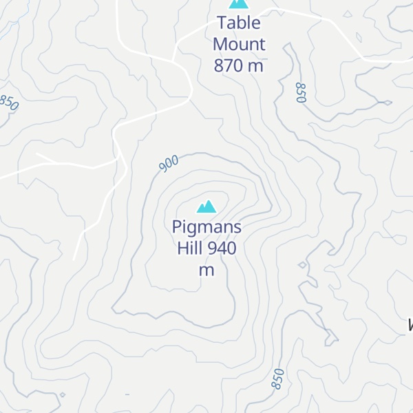 Map of Pigmans Hill