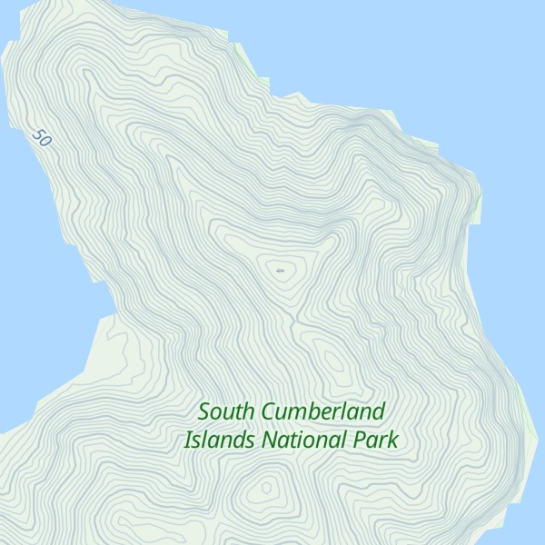 Map of Scawfell Is