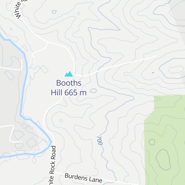 Map of Thompsons Hill