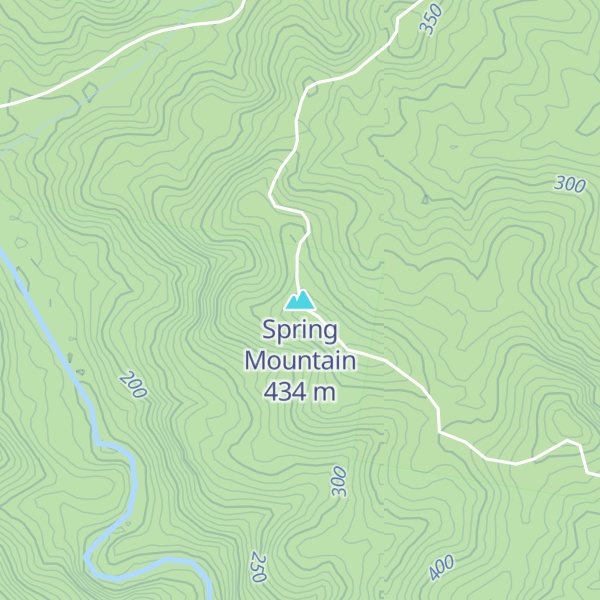 Map of Spring Mountain