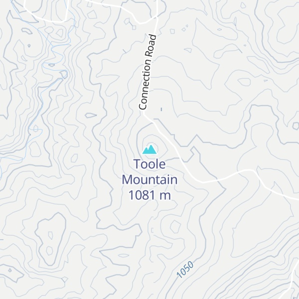 Map of Toole Mountain