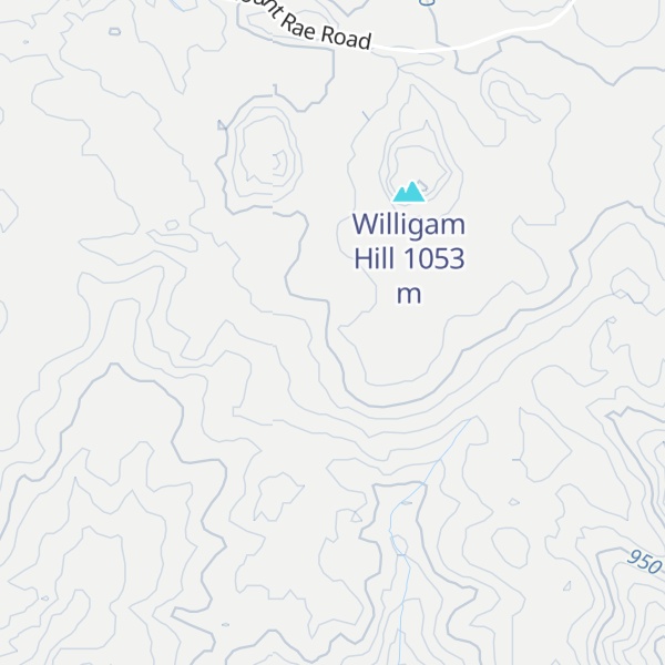Map of Willow Gum Hill
