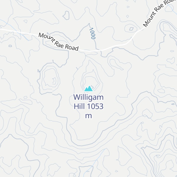 Map of Willigam Hill