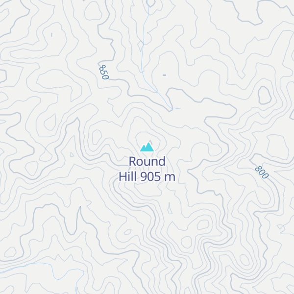 Map of Round Hill