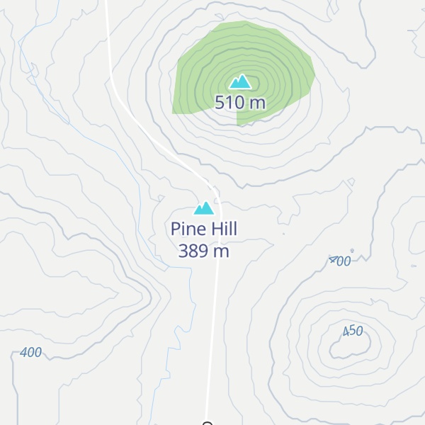 Map of Black Mountain
