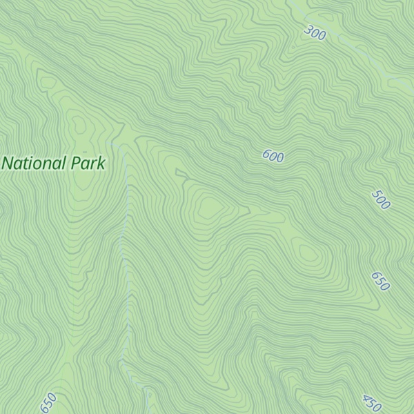 Map of Mount Beroury