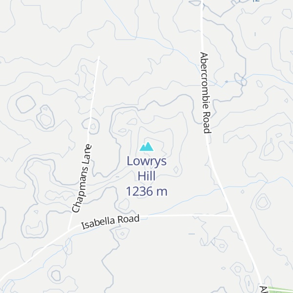 Map of Lowrys Hill