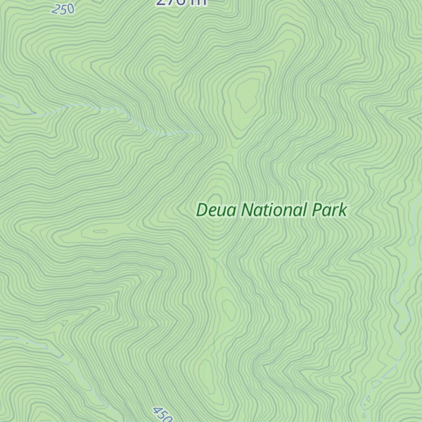 Map of Winbenby Mountain
