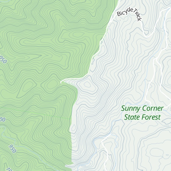Map of Mount Schofield