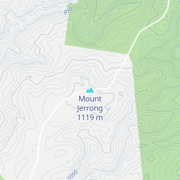 Map of Mount Jerrong