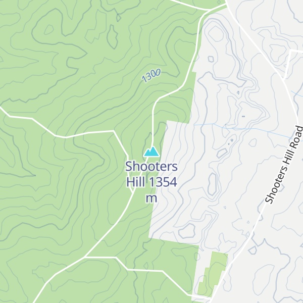 Map of Shooters Hill