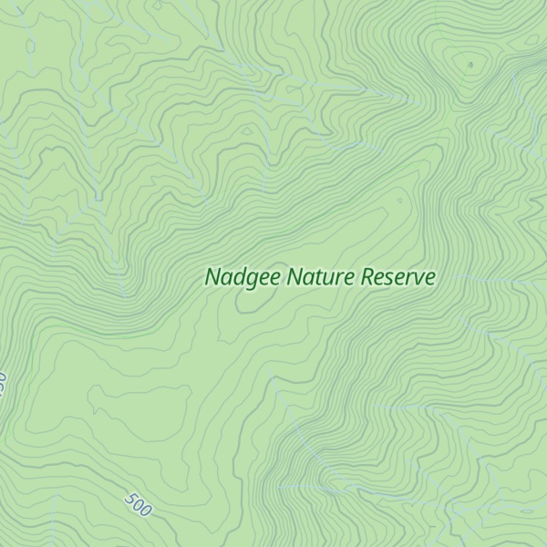 Map of Table Ridge