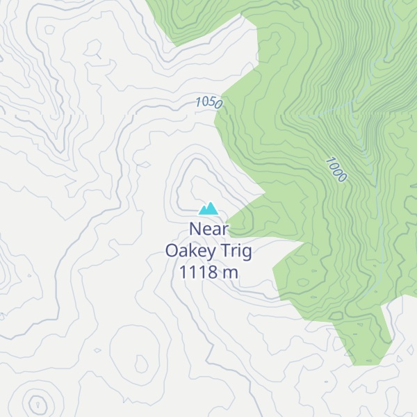 Map of Near Oakey Trig