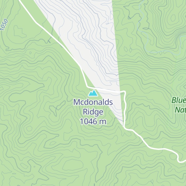 Map of Mcdonalds Ridge