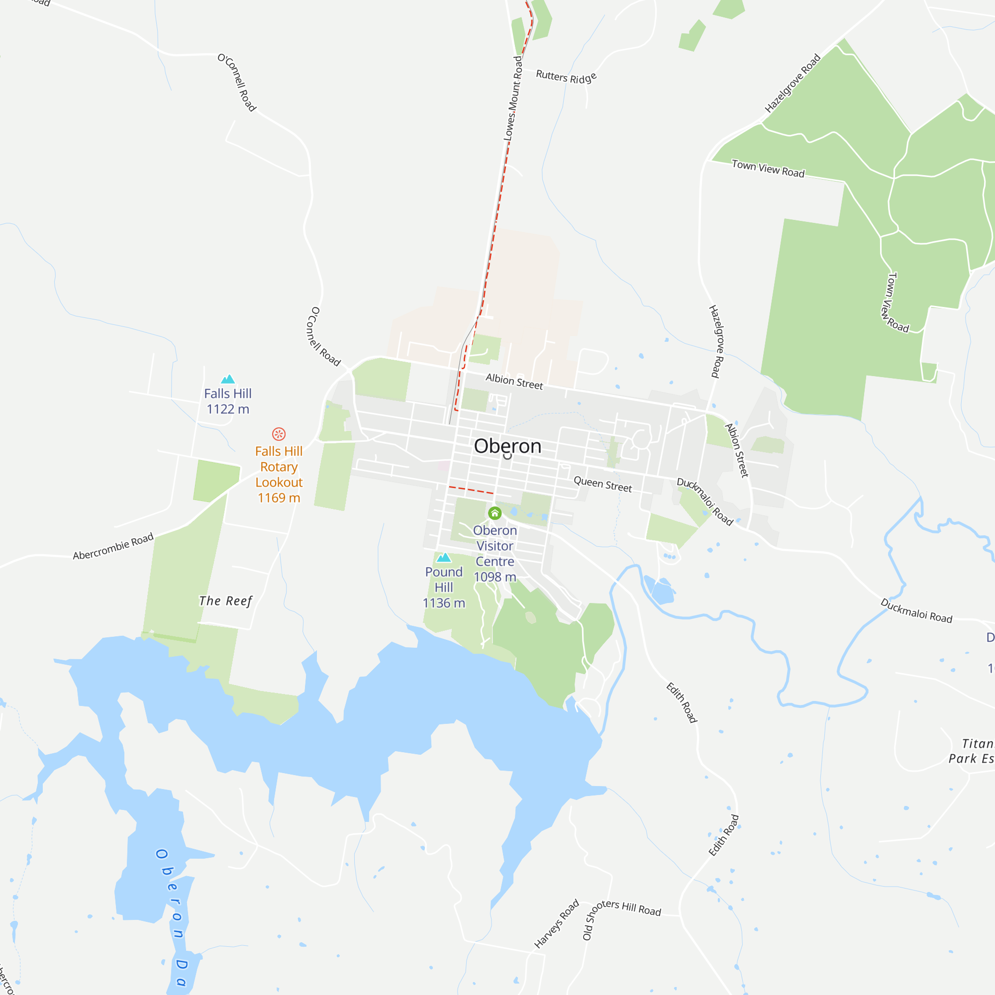 Kanangra Area Office map